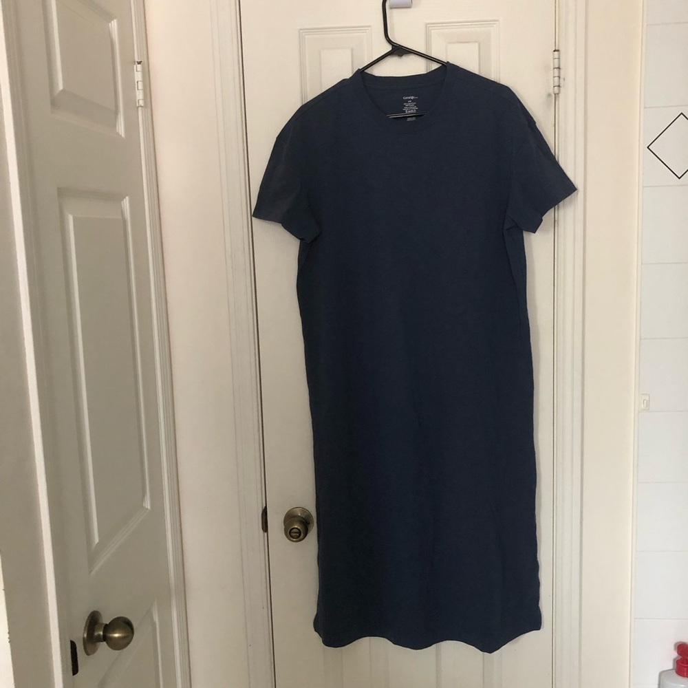 George - Blue maxi/midi dress size Large